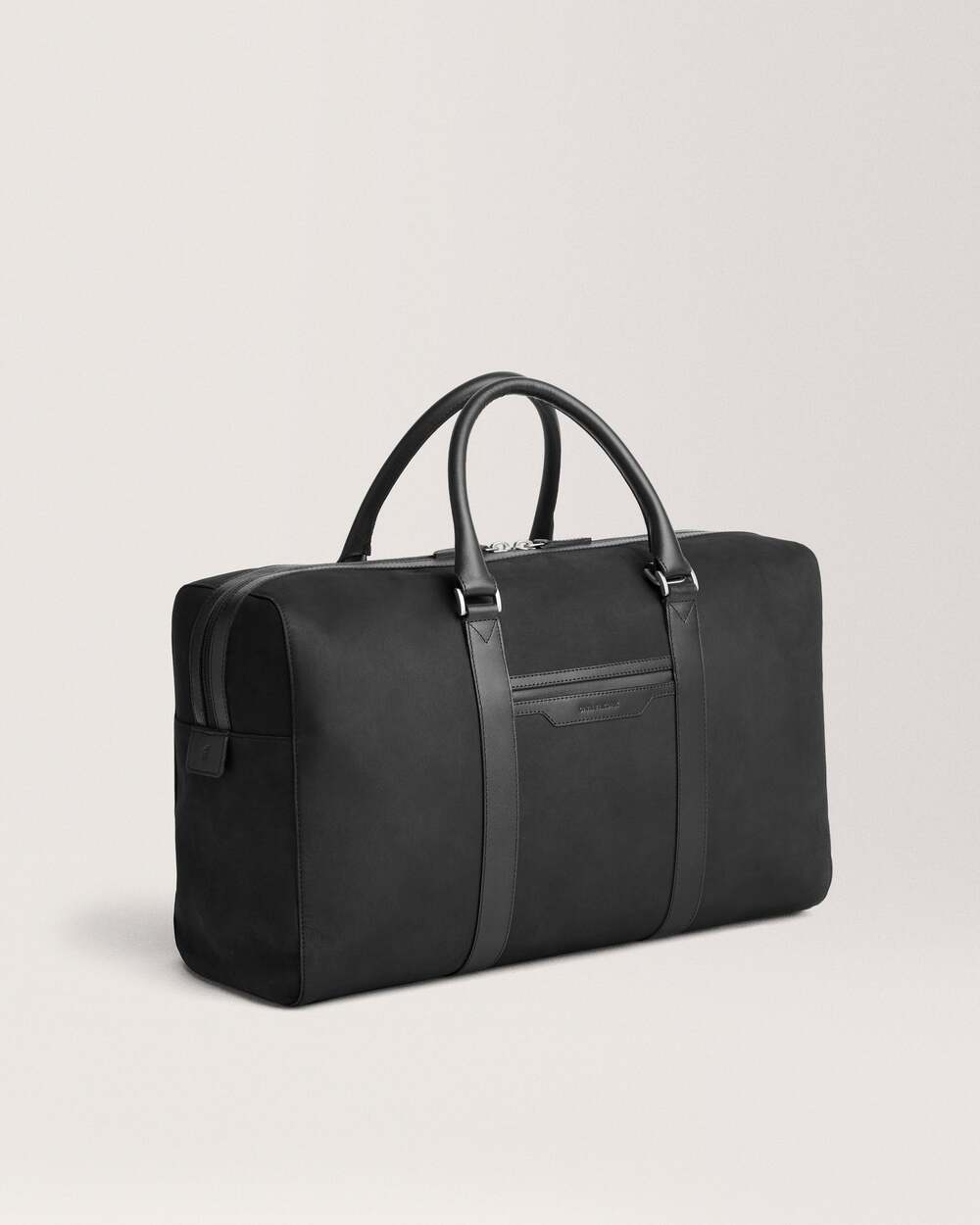 Carl Friedrik Compact Weekender 24L Black Nubuck NEW Authentic